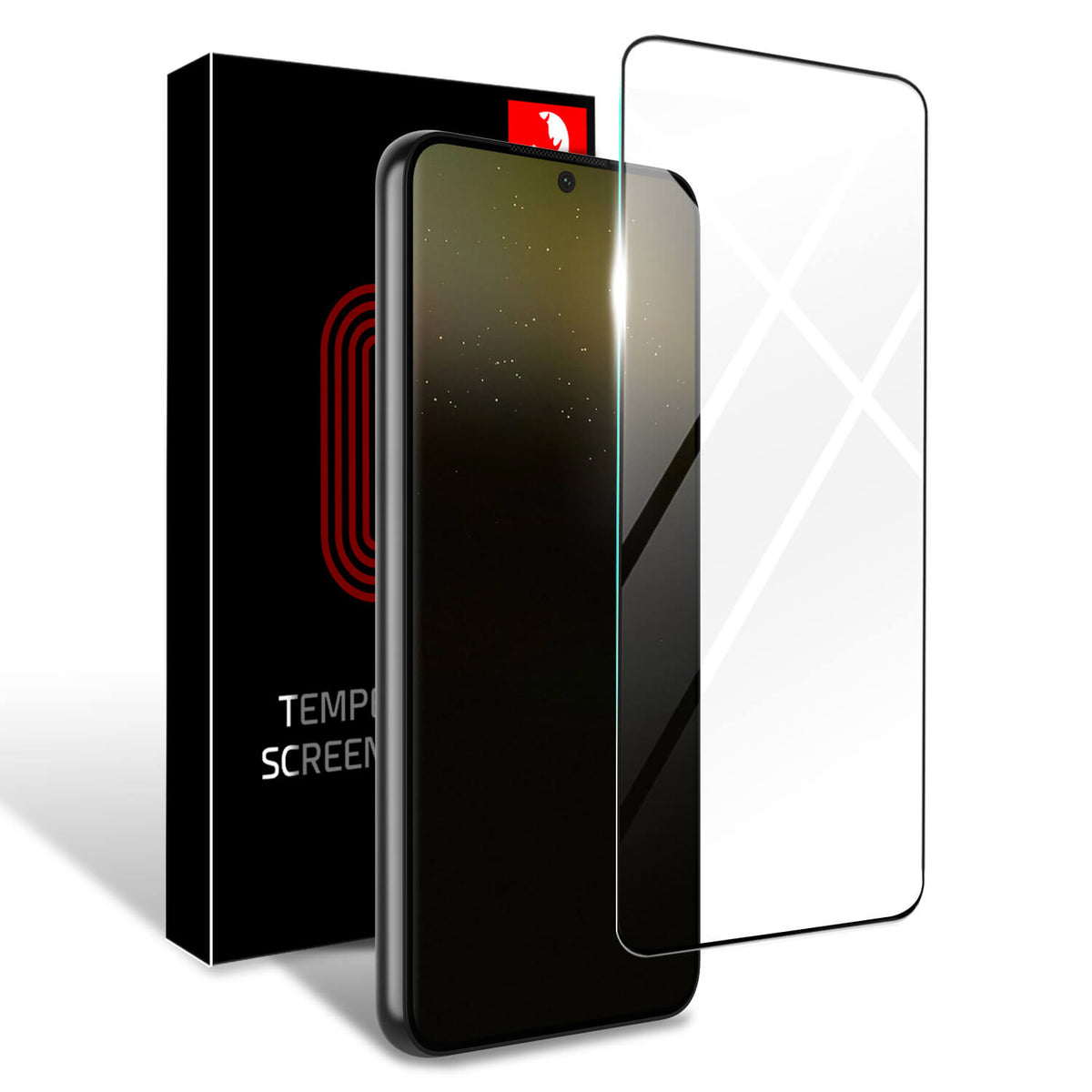 Tough On Samsung Galaxy S22 5G Full Tempered Glass Screen Protector