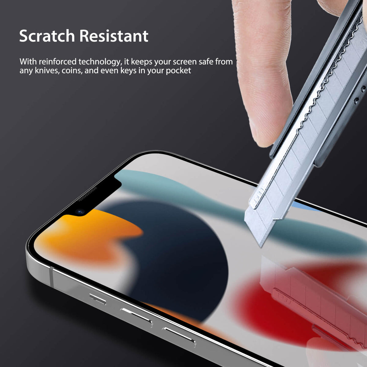 Tough On iPhone 13 Anti Blue Light Screen Protector - Toughonstore