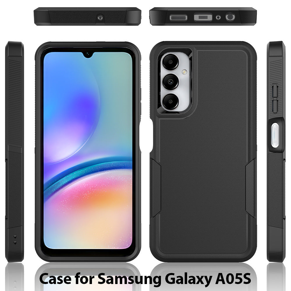Tough On Samsung Galaxy A05s Case Tough Armor Black