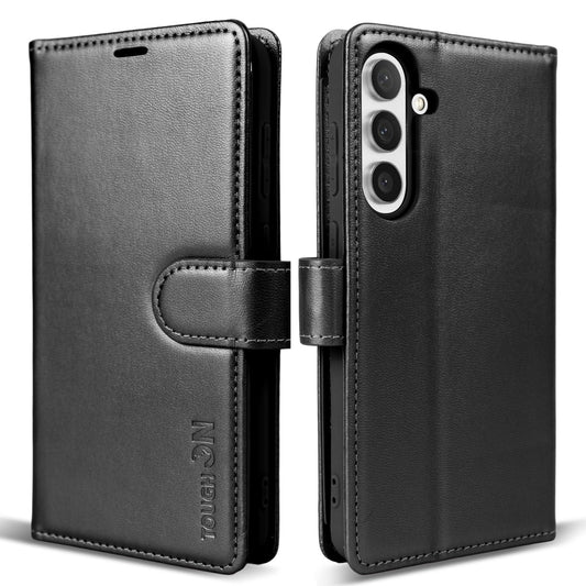 Tough On Samsung Galaxy S24 Flip Wallet Leather Case