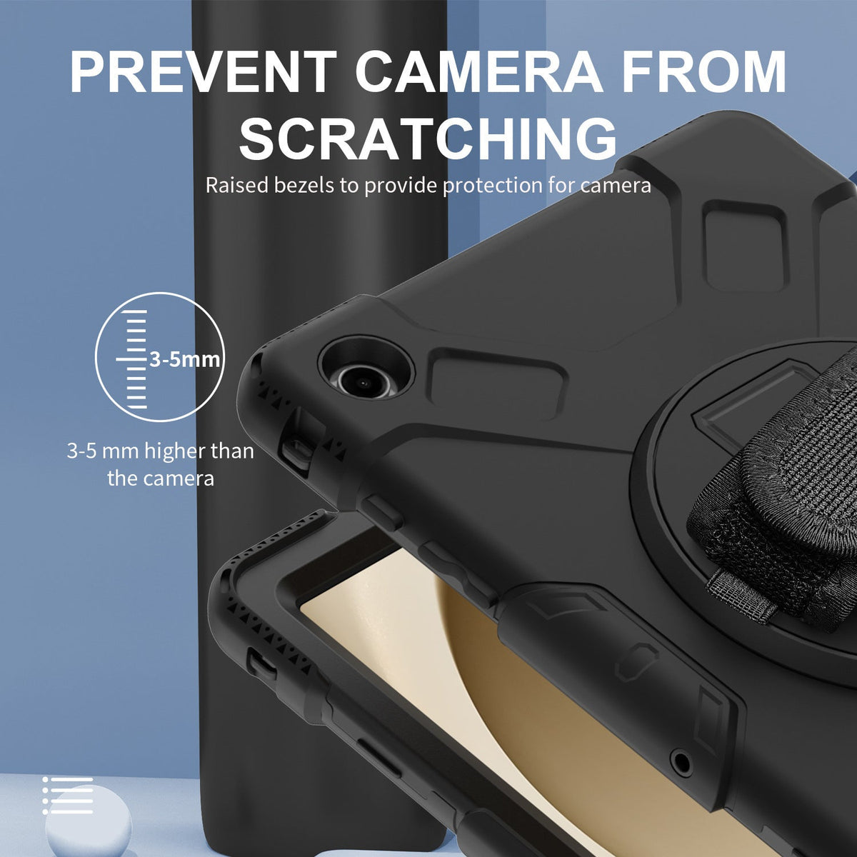 Tough On Samsung Galaxy Tab A9+ / A11+ 11" Heavy Duty Case - Black