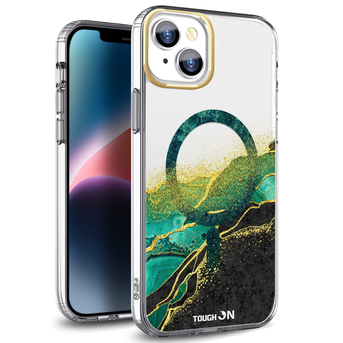 Tough On iPhone 16e / iPhone 15 Case Emerald With MagSafe