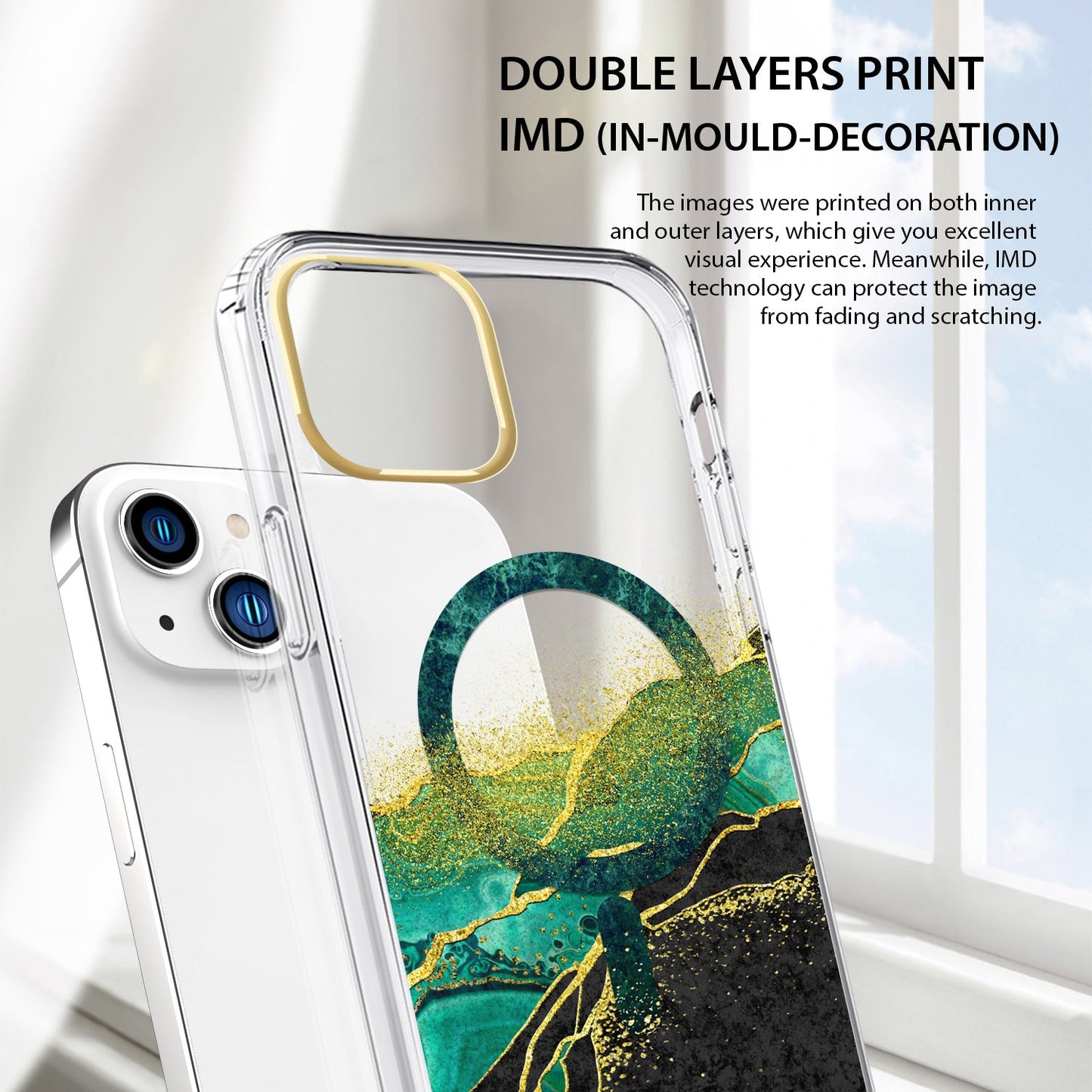 Tough On iPhone 16e / iPhone 15 Case Emerald With MagSafe