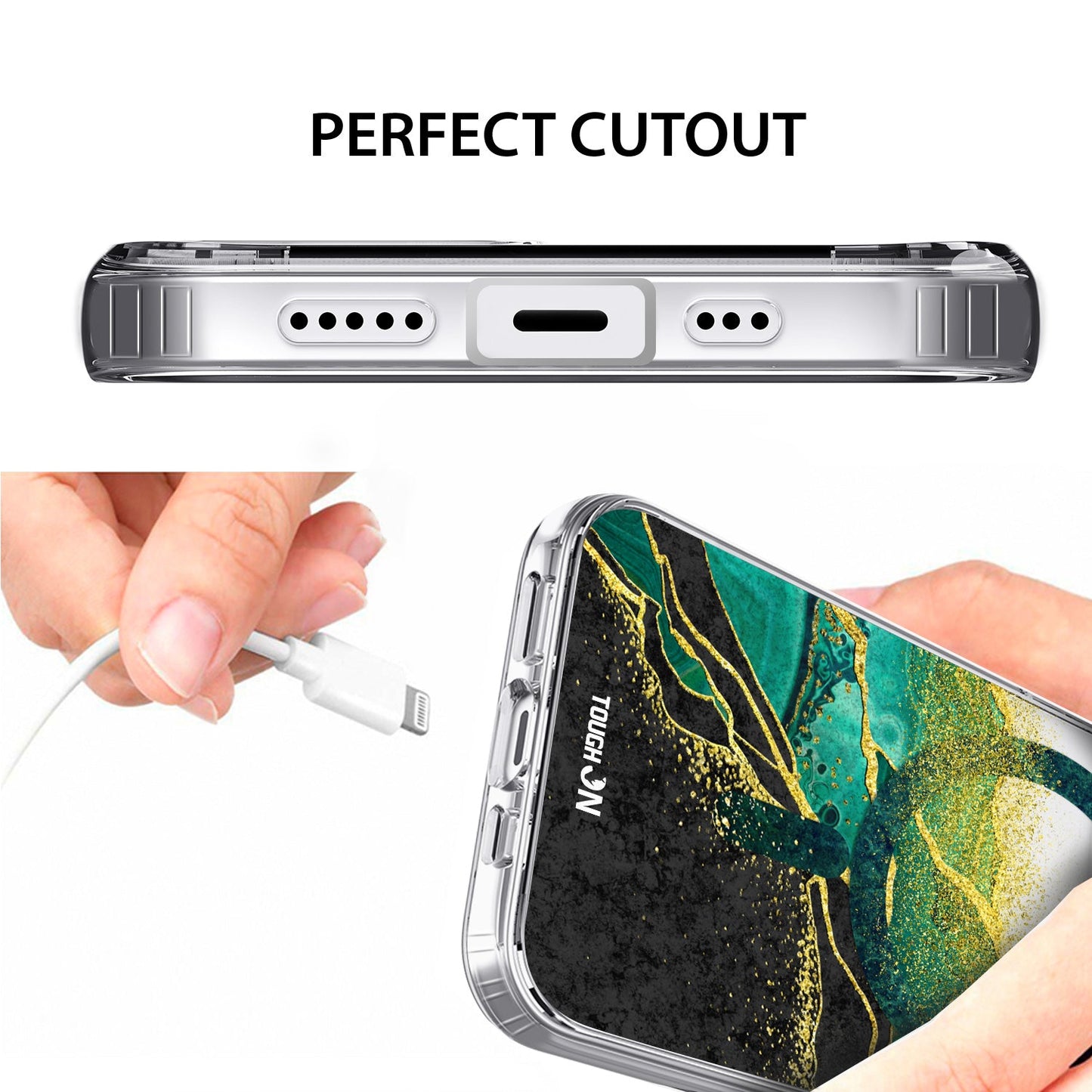 Tough On iPhone 16e / iPhone 15 Case Emerald With MagSafe
