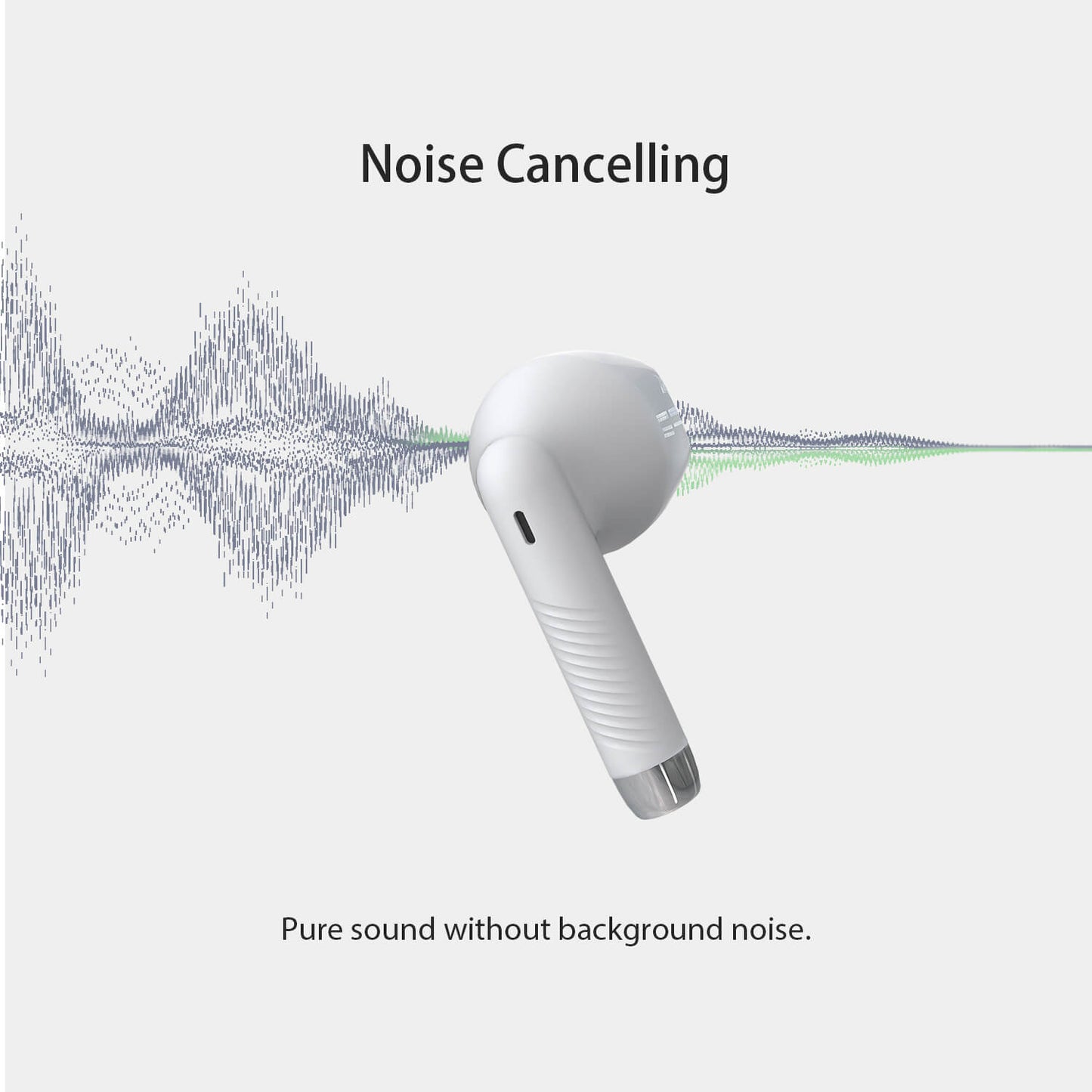 Tough on Bluetooth Earphones HE-080 White - Toughonstore