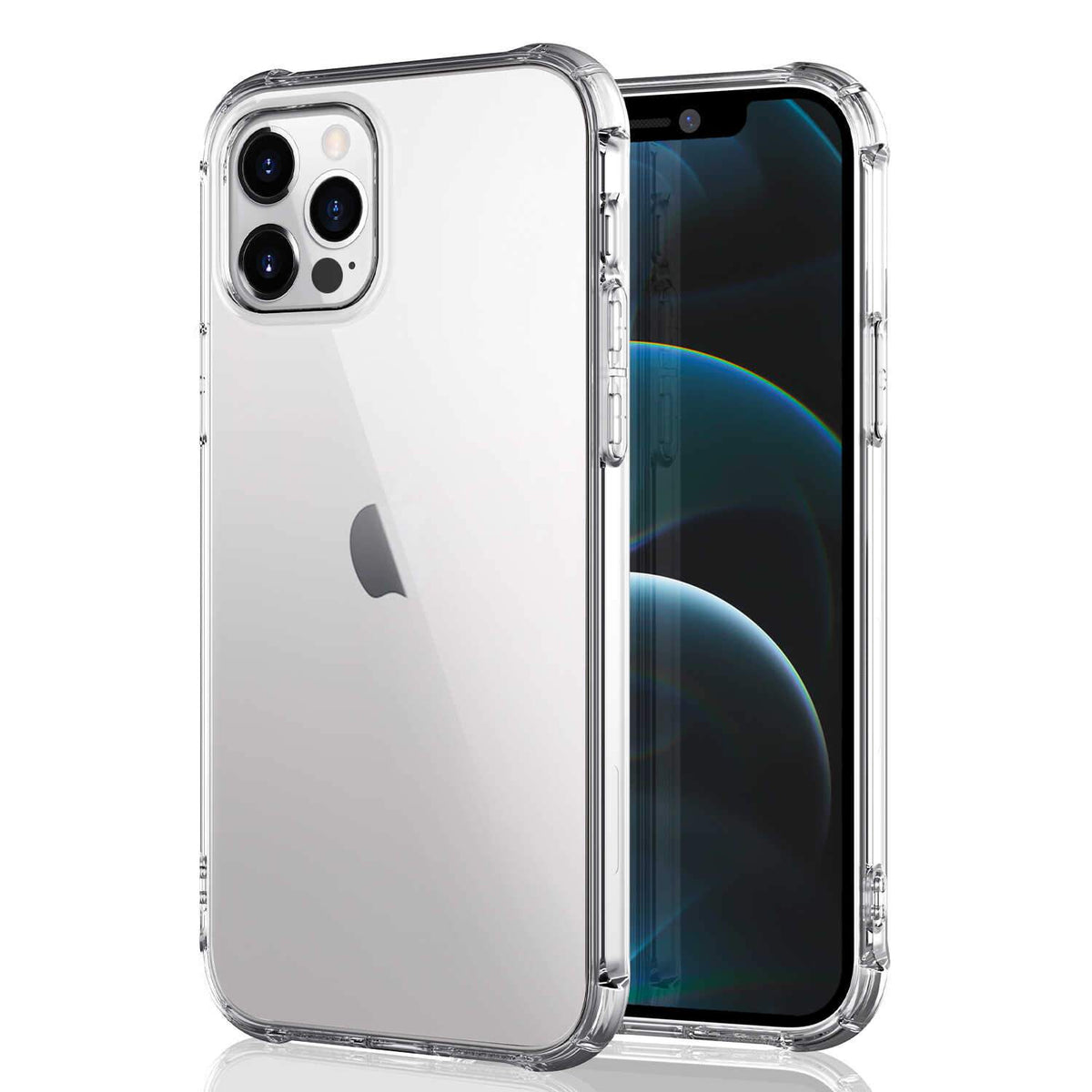 iPhone 12 / iPhone 12 Pro Case Tough On Tough TPU Clear