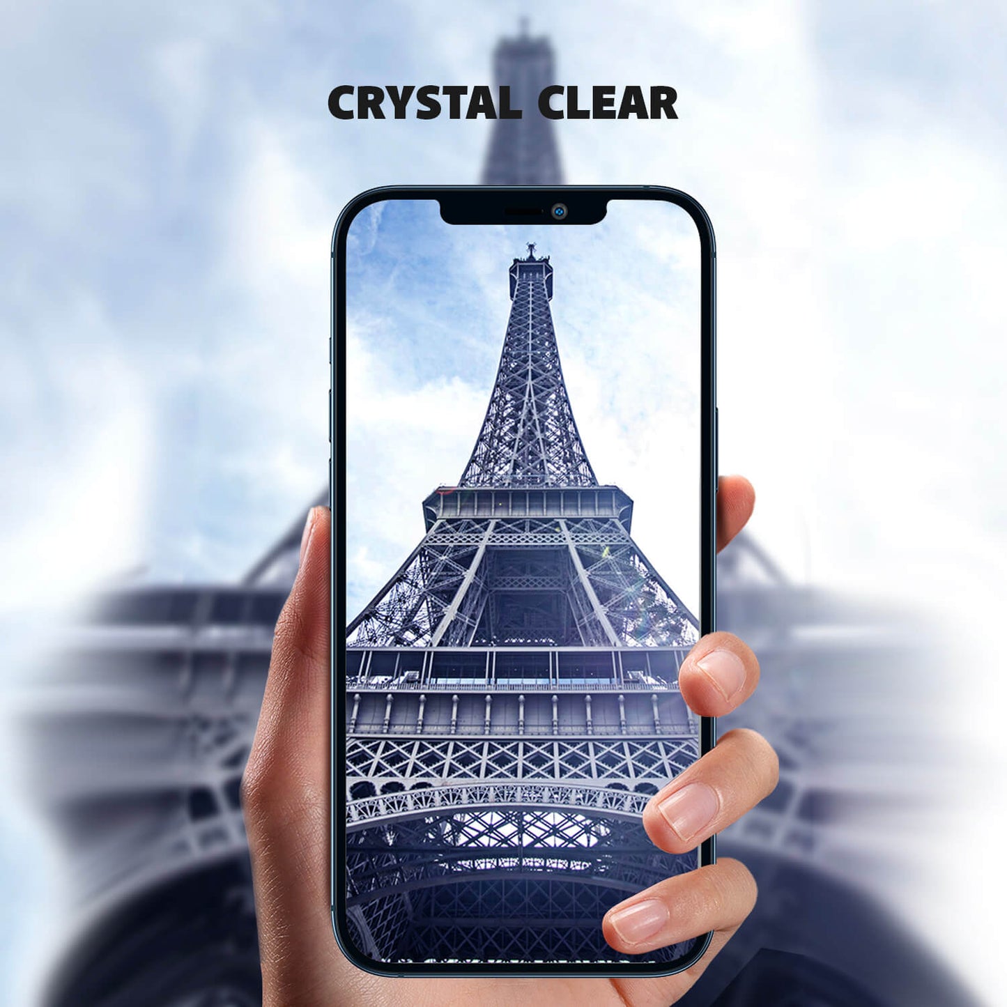 Tough On iPhone 11 Pro Max Rear Camera Glass Protector Grey