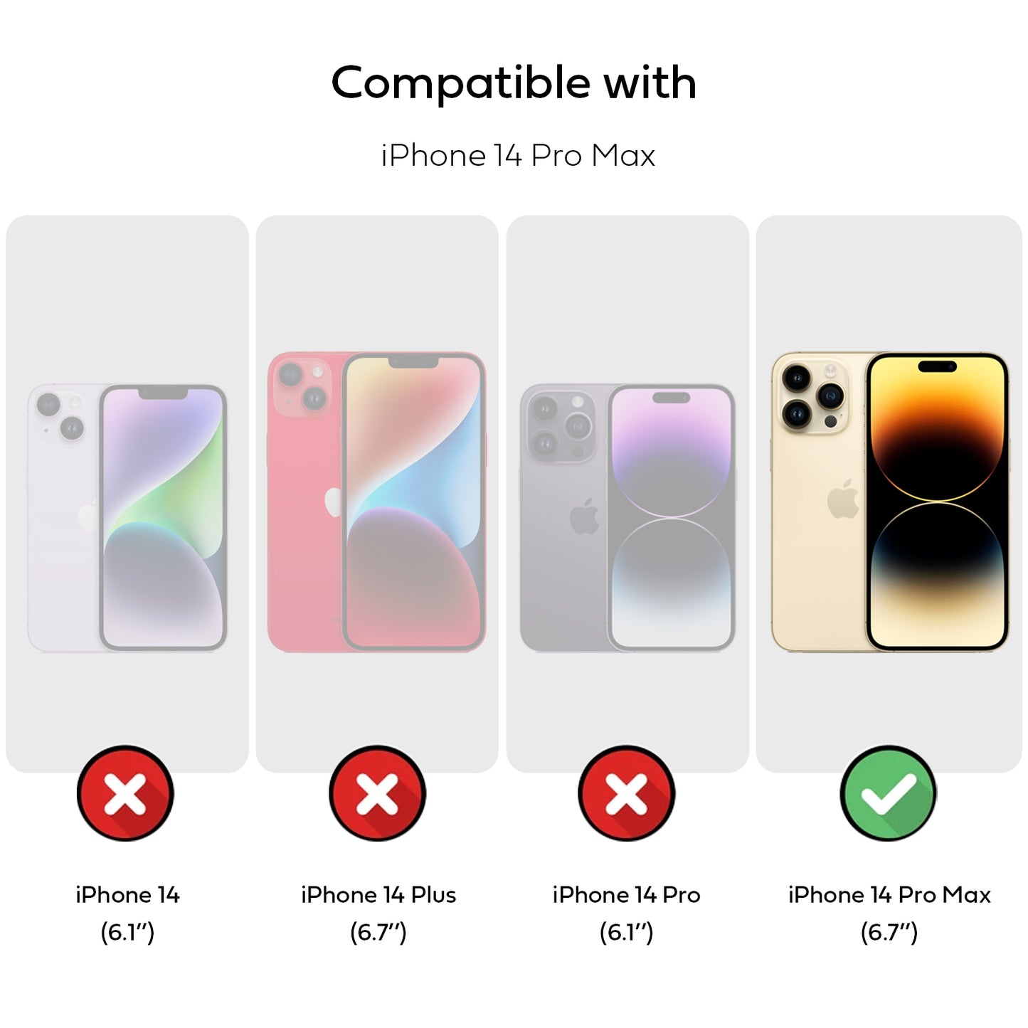 Tough On iPhone 14 Pro Max Case Clear