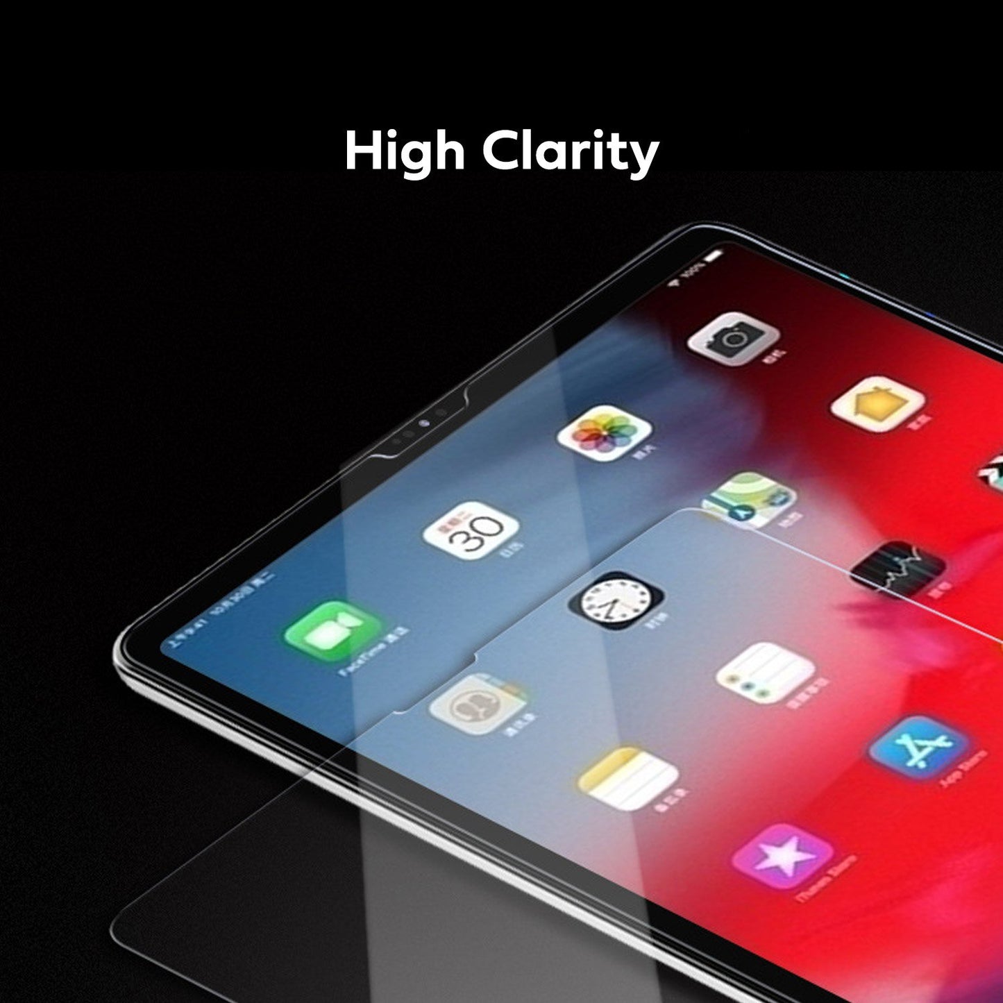 Tough on iPad Air 5 / Air 4 10.9 inch Anti Glare Tempered Glass Screen Protector Anti-Blue Light