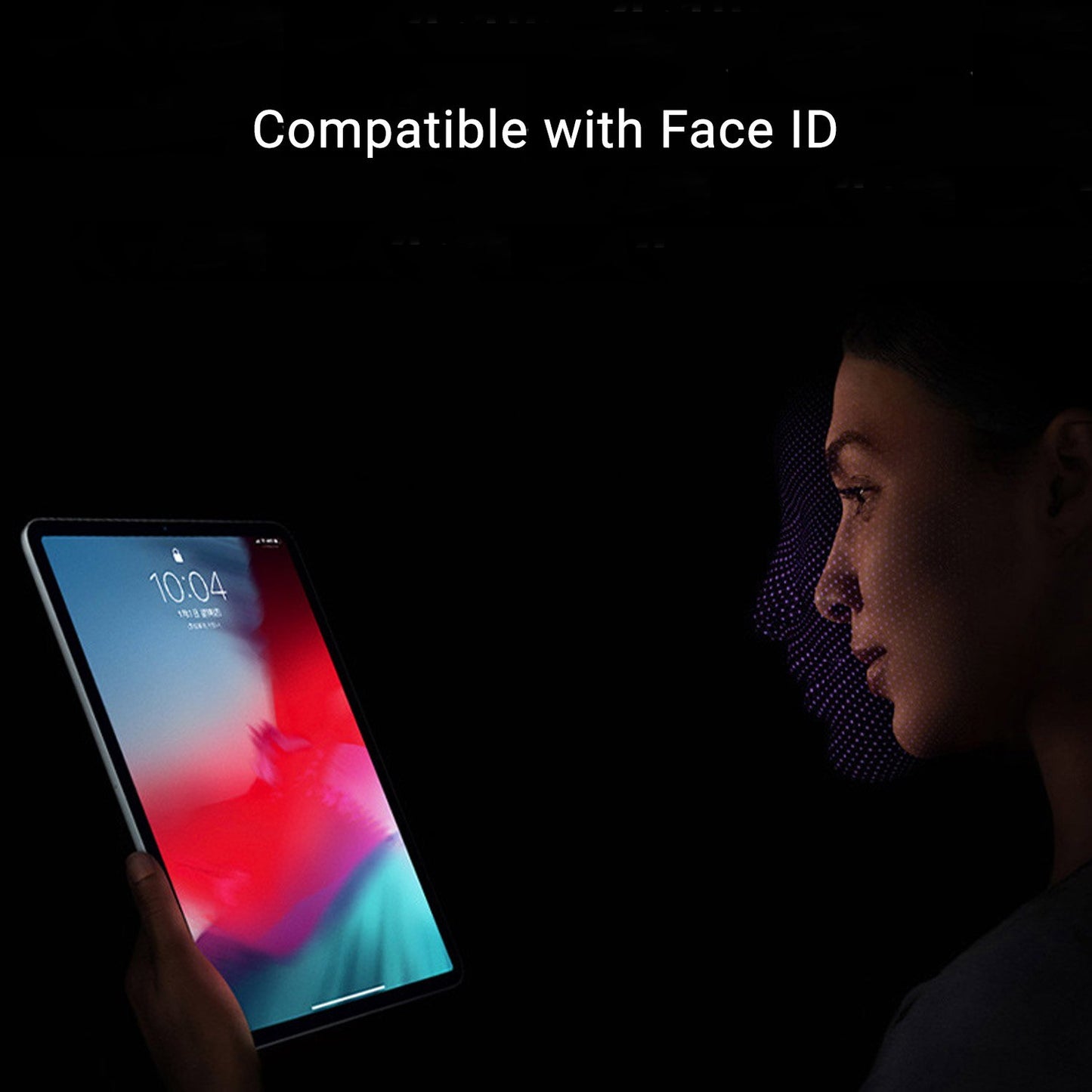 Tough on iPad Air 5 / Air 4 10.9 inch Anti Glare Tempered Glass Screen Protector Anti-Blue Light