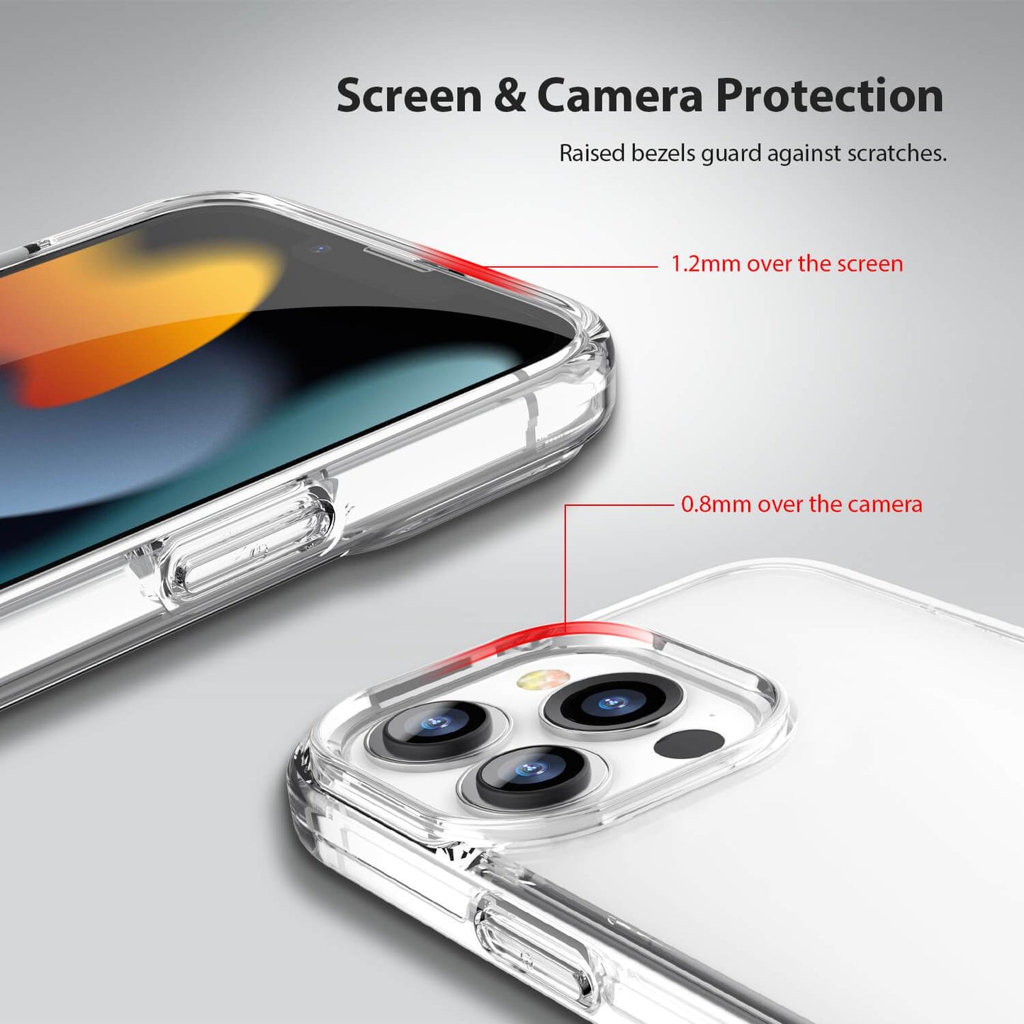 Tough On iPhone 13 Pro Max Case Clear - Toughonstore
