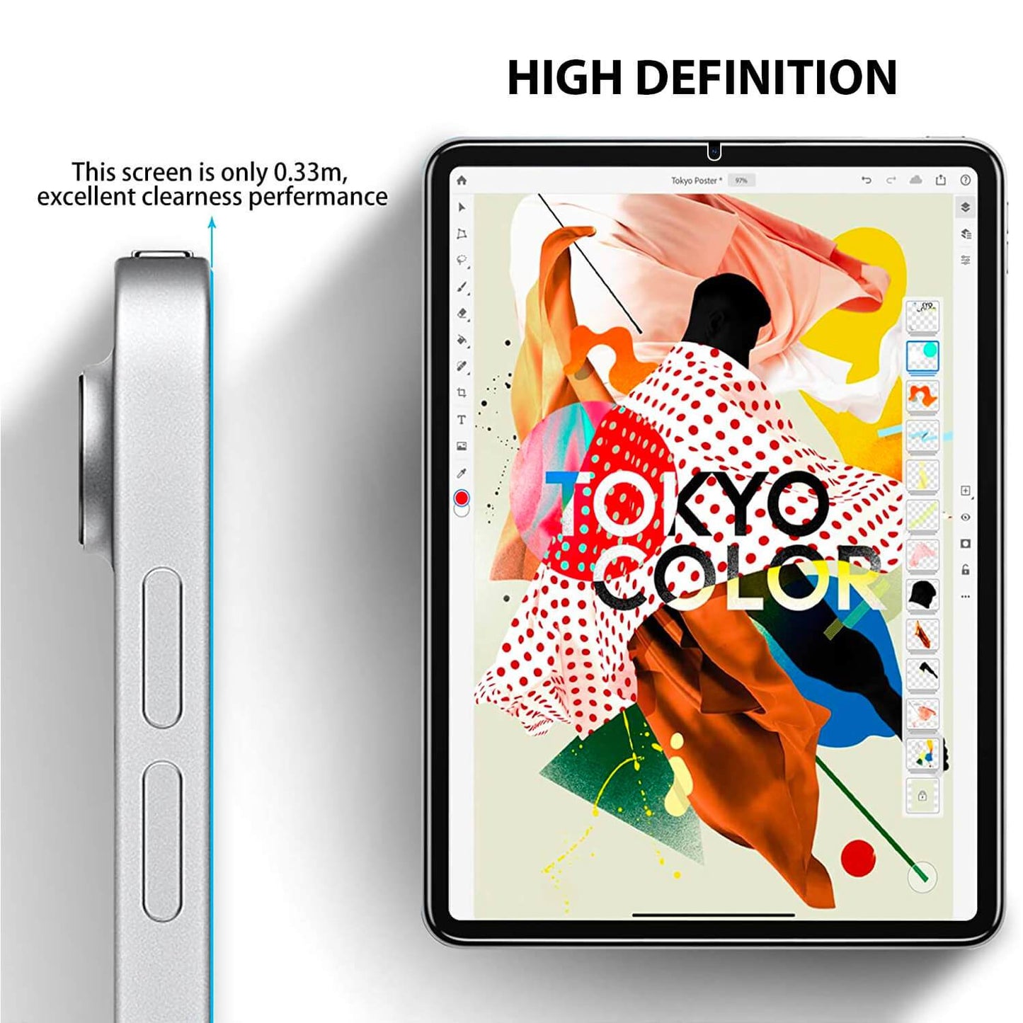Tough on iPad Mini 6 Tempered Glass Screen Protector - Toughonstore