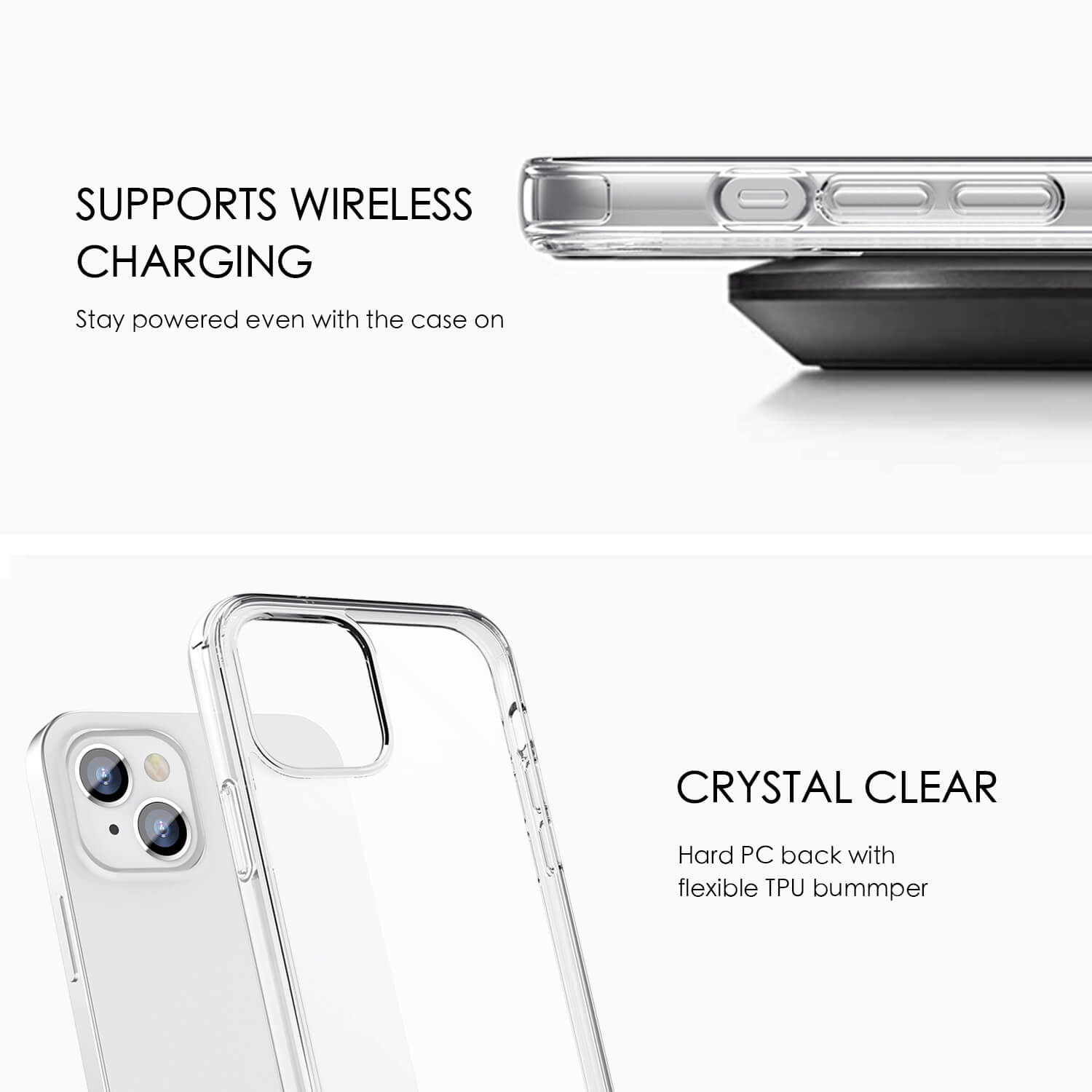 Tough On iPhone 13 mini Case Air Clear - Toughonstore