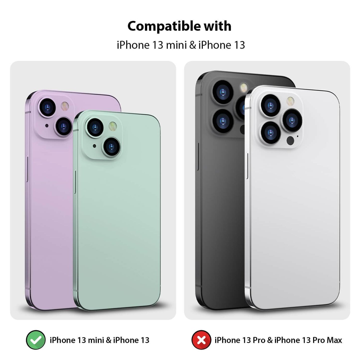 Tough On iPhone 13 Rear Camera Protector Tempered Glass - Toughonstore