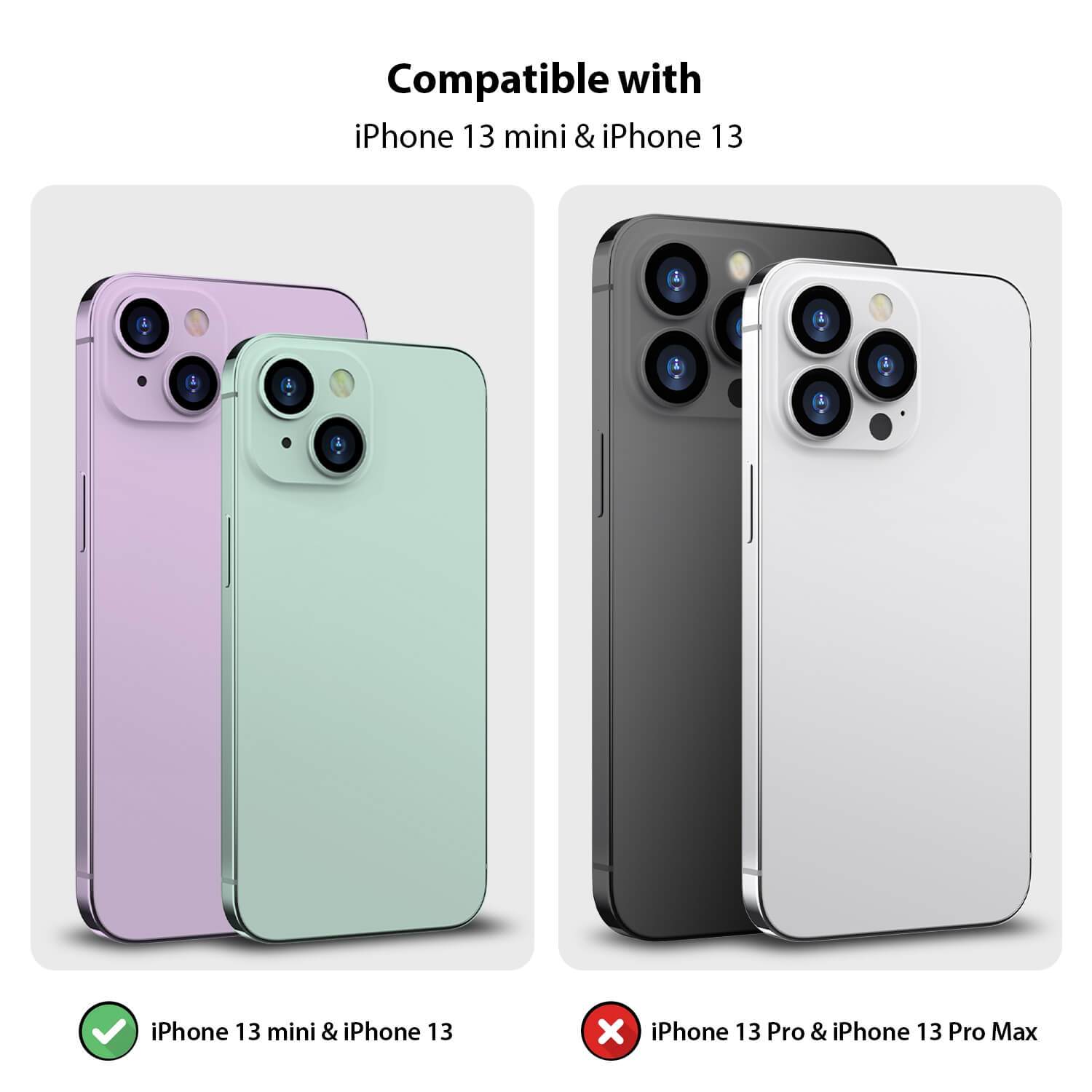 Tough On iPhone 13 Rear Camera Protector Tempered Glass - Toughonstore
