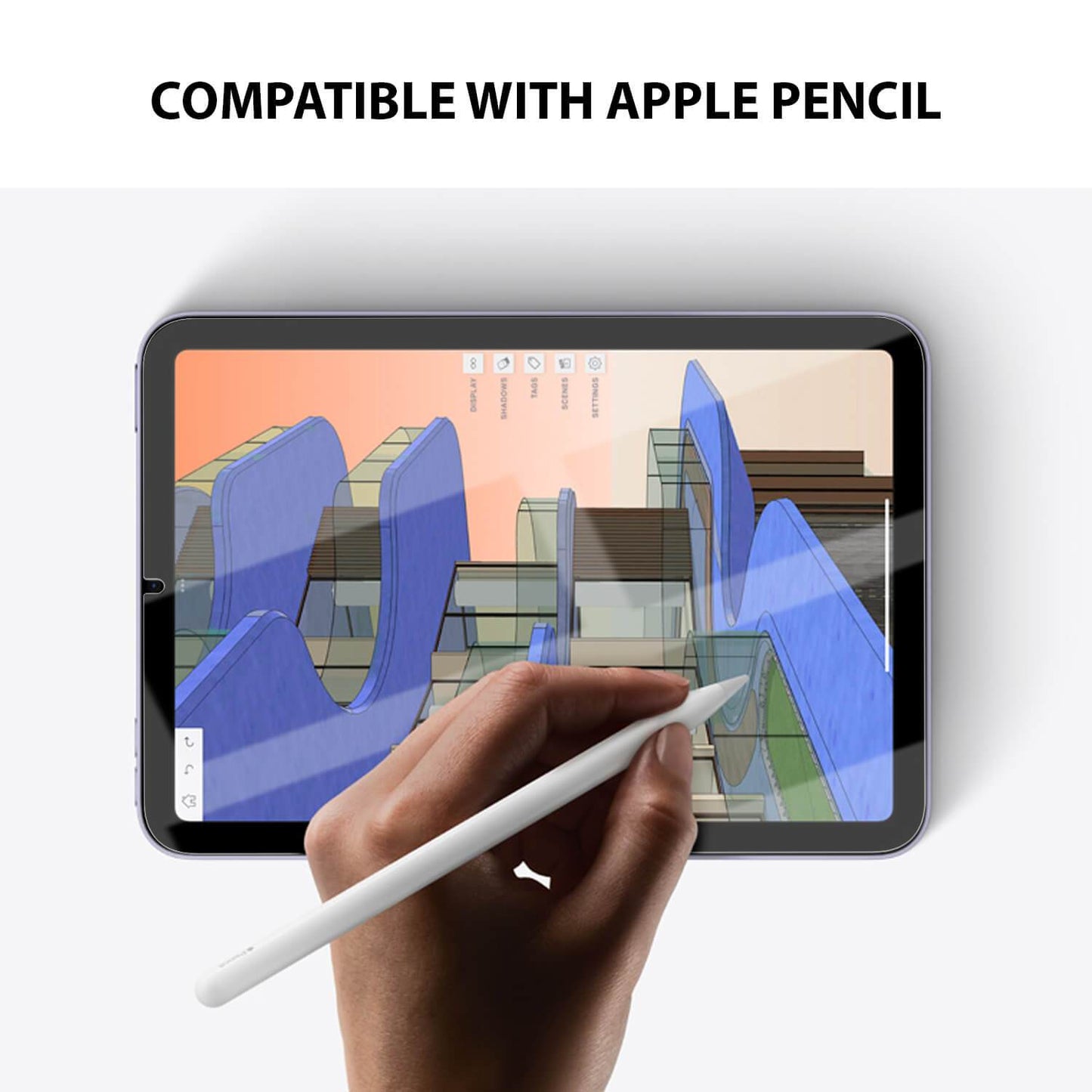 Tough on iPad Mini 6 Tempered Glass Screen Protector - Toughonstore