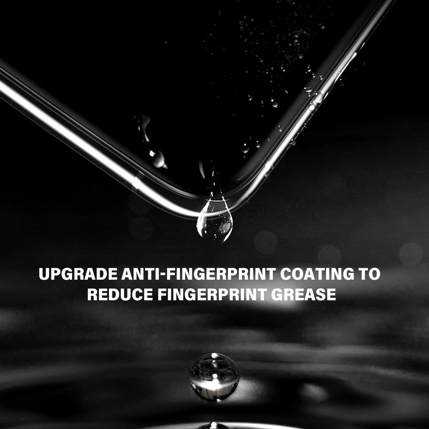 Tough on iPhone 11 Tempered Glass Screen Protector Antibacterial