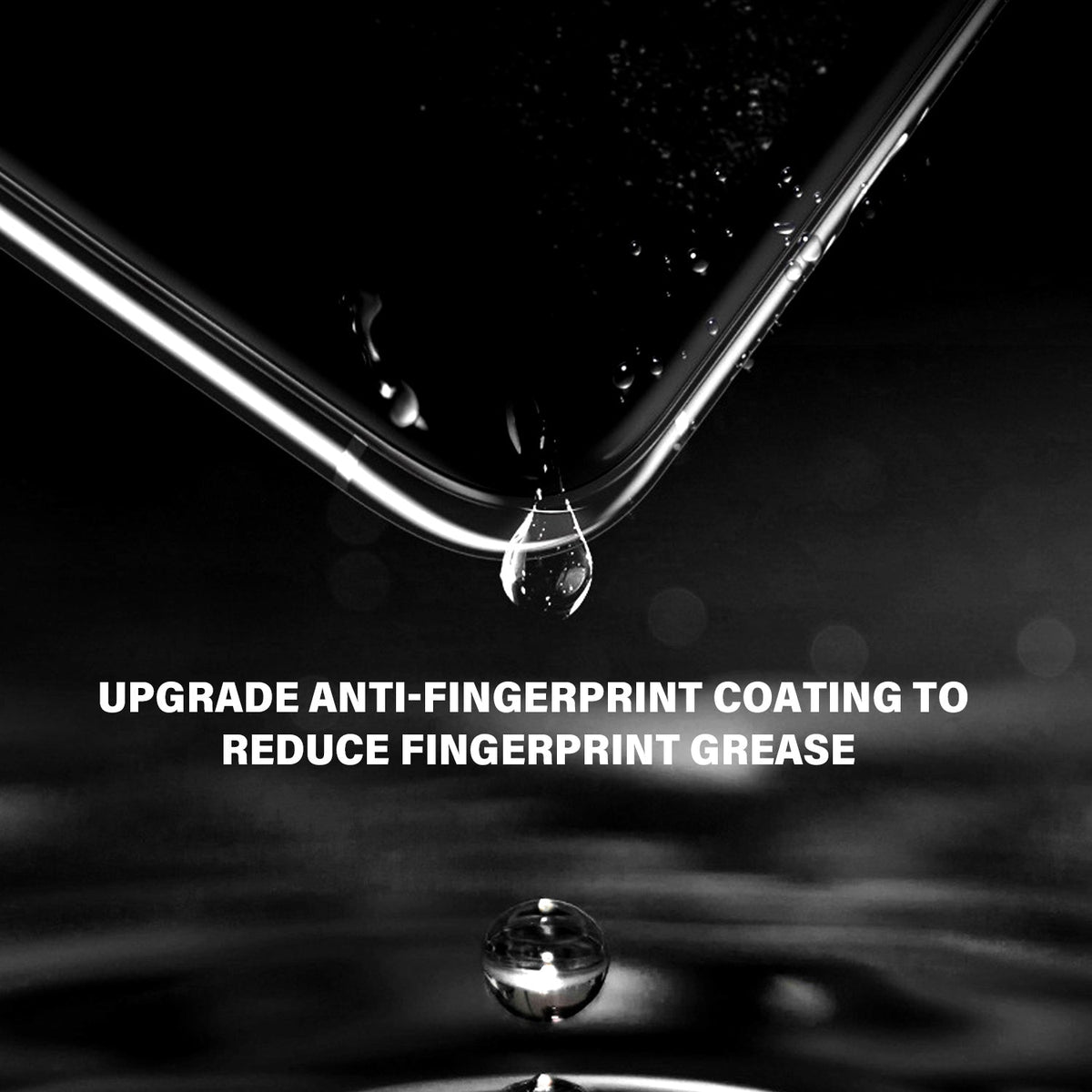 Tough on iPhone 11 Tempered Glass Screen Protector Antibacterial