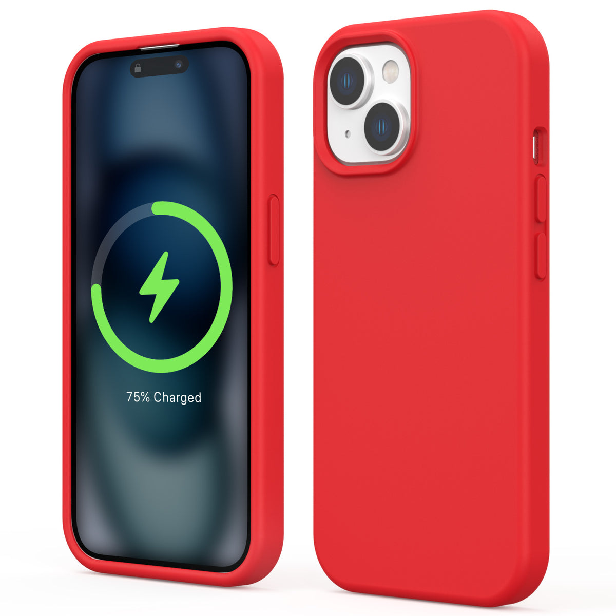Tough On iPhone 16e / iPhone 15 Strong Liquid Silicone Case with Magsafe
