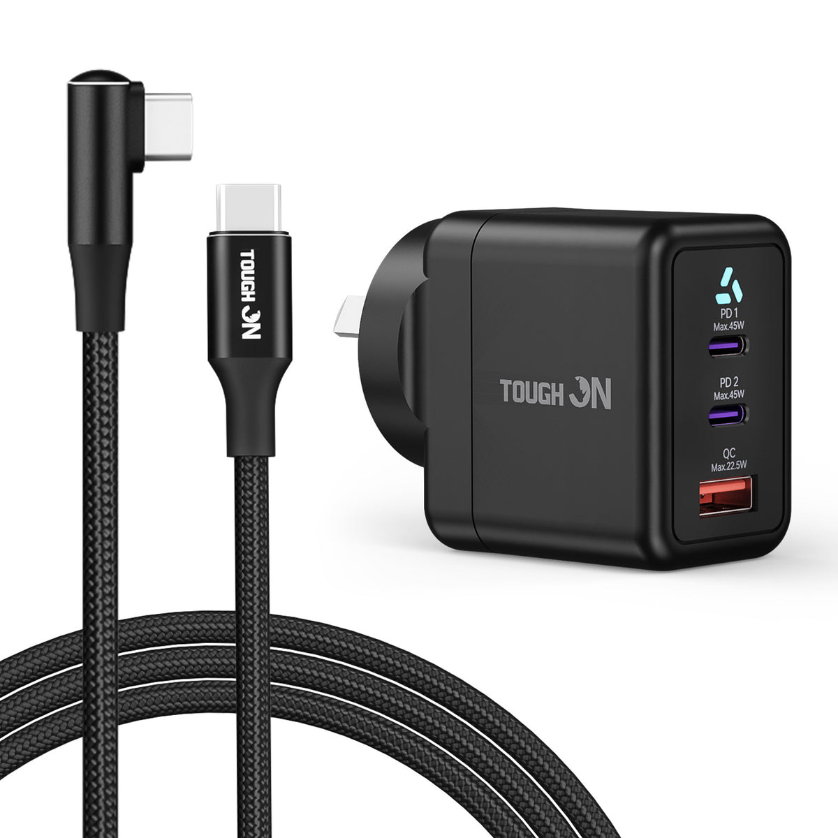 Tough On Wall Charger and Charging Cable Bundle