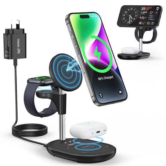 Tough On MagPlus 3 in 1 Wireless Charger with MagSafe