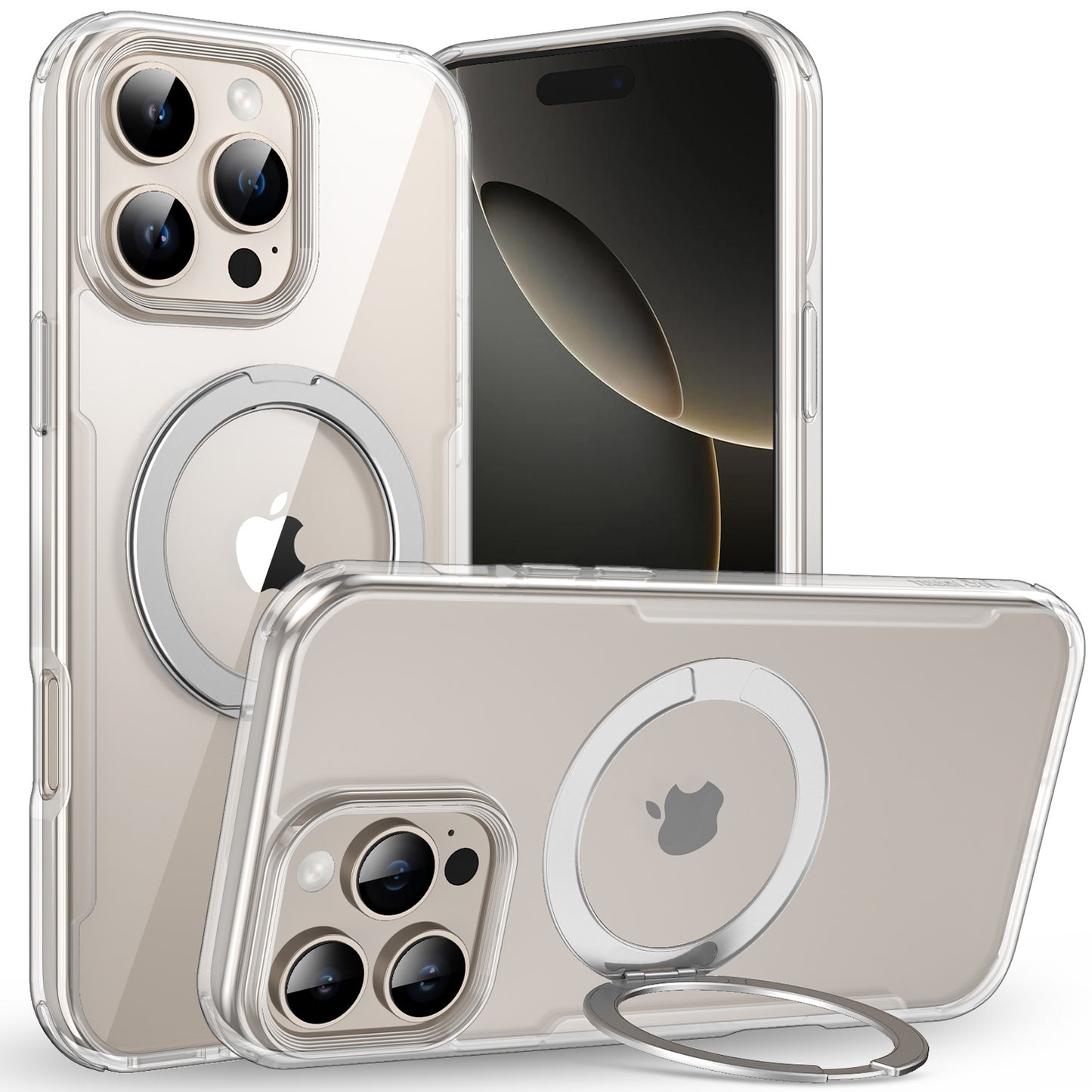 Tough On 360° Rotate Stand Case With MagSafe for iPhone