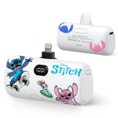Disney Compact 5000mAh Power Bank with Lightning Connector