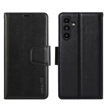 Tough On Samsung Galaxy A55 5G Case Wallet Leather Cover Black