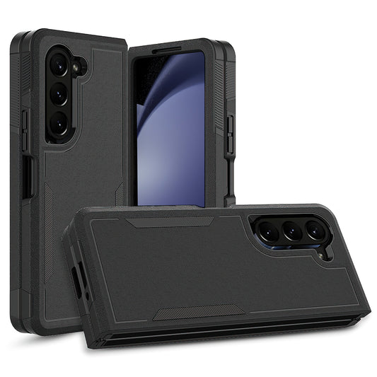 Tough On Samsung Galaxy Z Fold5 5G Case Tough Armor Black