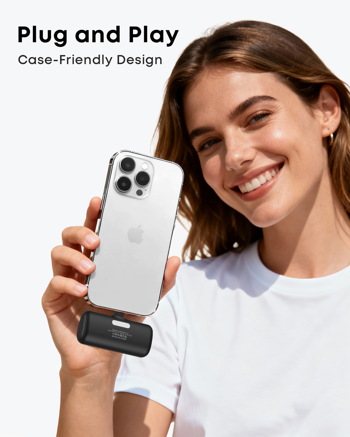 Test Tough On Mini Portable Charger 5000mAh Power Bank PD Fast Charging for iPhone