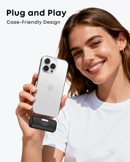 Test Tough On Mini Portable Charger 5000mAh Power Bank PD Fast Charging for iPhone