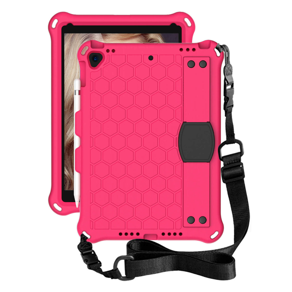 Tough On iPad 9 / 8 / 7th Gen 10.2 inch Case Beehive Style EVA