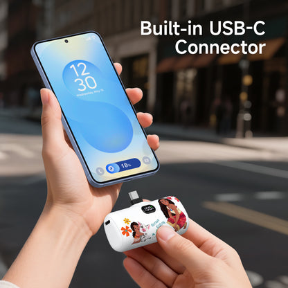 Disney Compact 5000mAh Power Bank with USB-C Connector