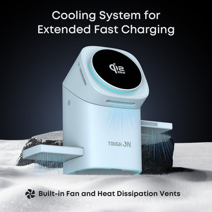 Tough On MagPro Qi2 25W 3-in-1 Wireless Charger