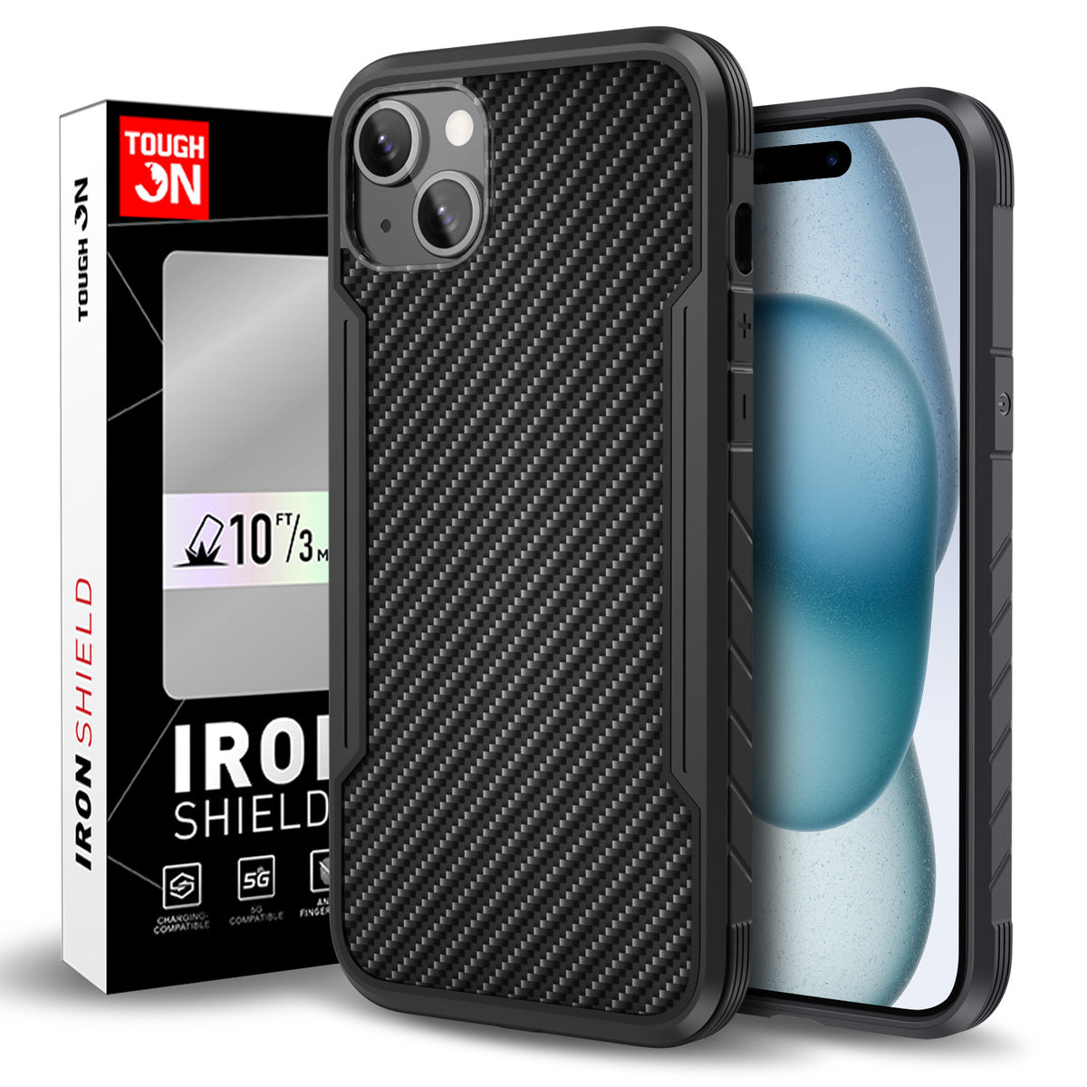 Tough On Iron Shield Case with MagSafe for iPhone