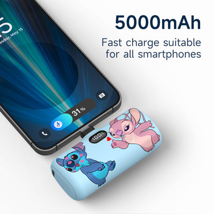 Disney Compact 5000mAh Power Bank with USB-C Connector