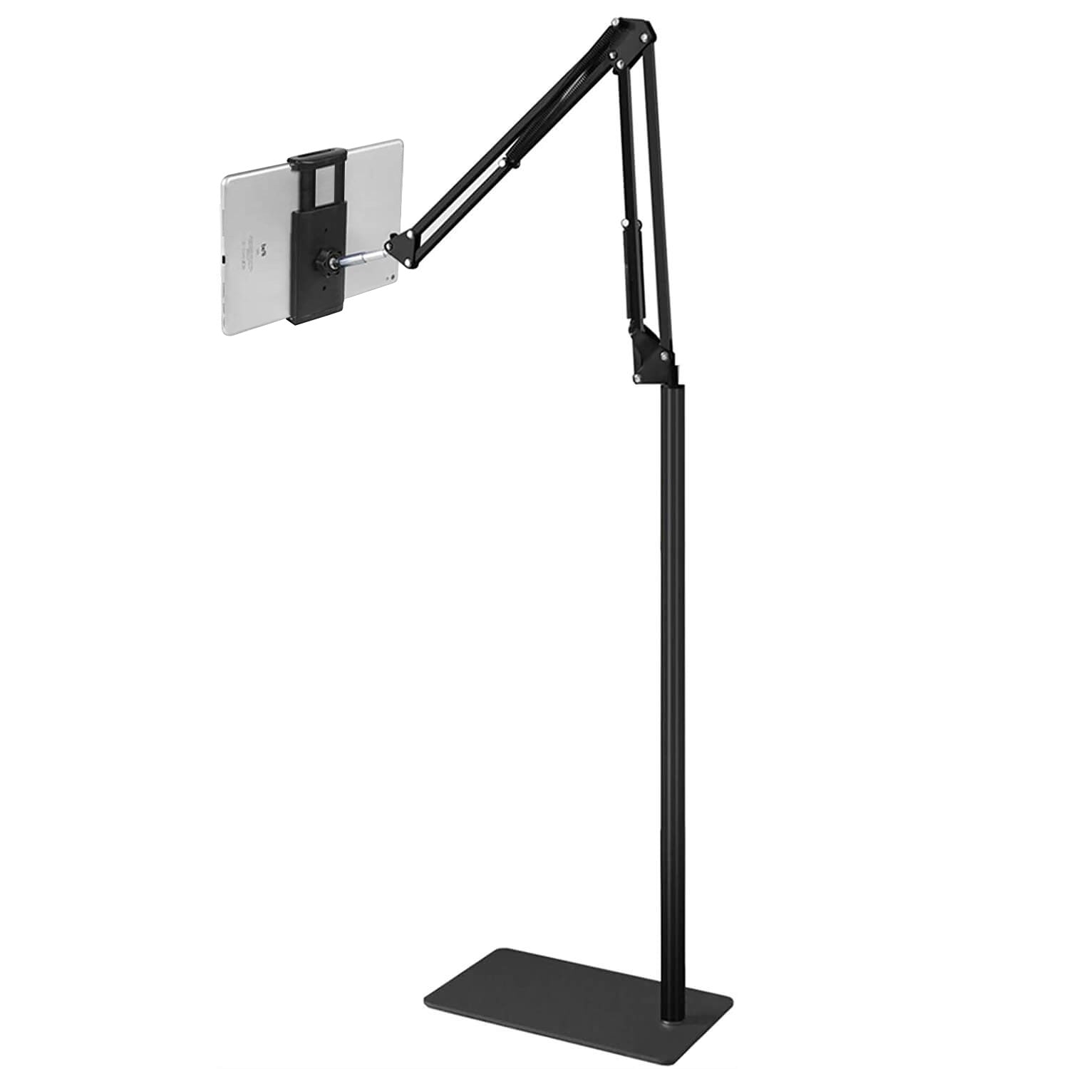 Tough On Adjustable Floor Stand With Phone & Tablet Holder