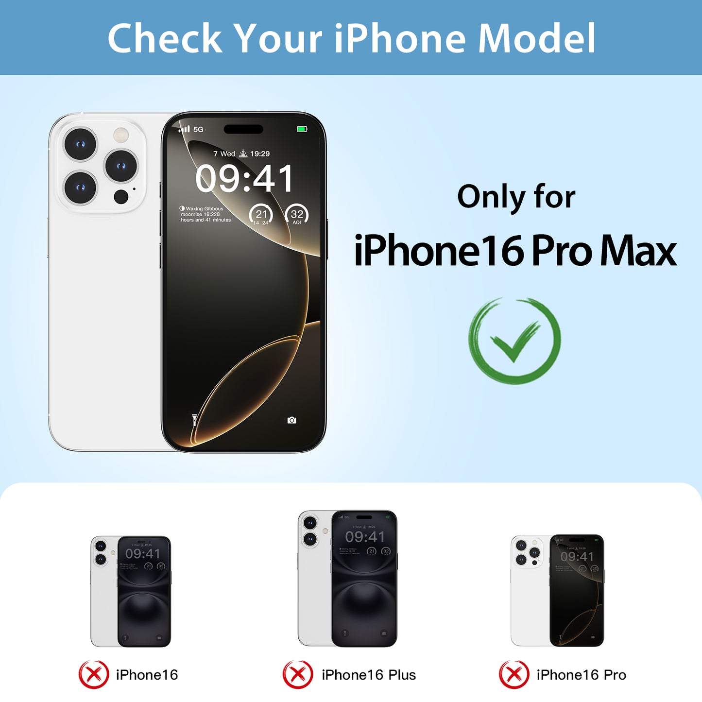 Tough On iPhone 16 Pro Max Case Iron Shield with MagSafe