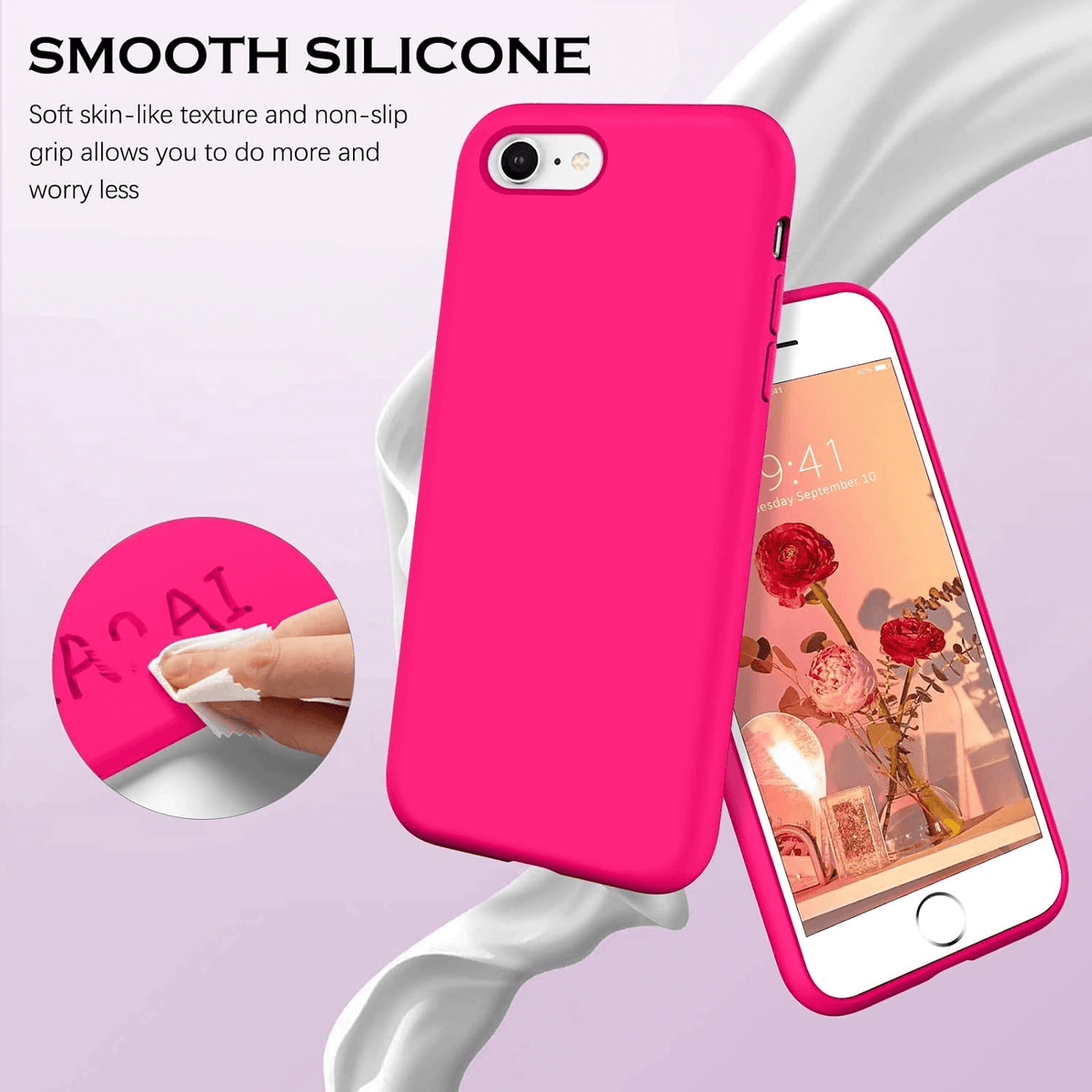 Tough on iPhone SE 2022 & 2020/iPhone 7 & 8 Case Liquid Silicone