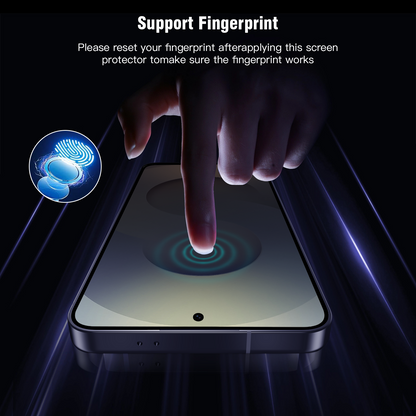 Tough On Samsung Galaxy S25 Edge Full Tempered Glass Screen Protector