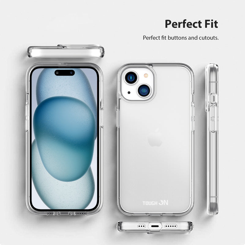 Tough On iPhone 15 Case Clear