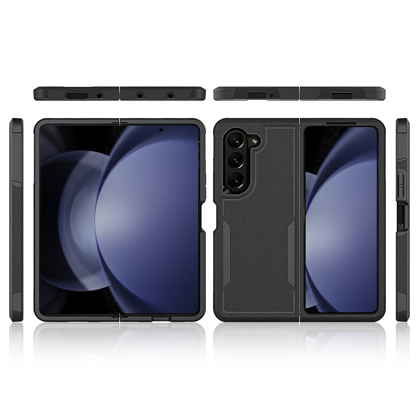 Tough On Samsung Galaxy Z Fold6 Case Tough Armor Black