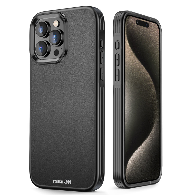 Tough On iPhone 15 Pro Case Armor with Magsafe Black