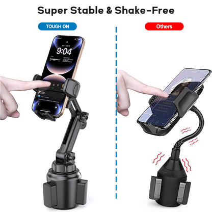 Tough On Adjustable Cup Phone Holder Car Mount