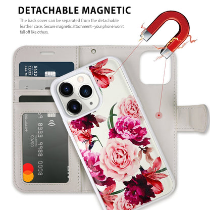 Tough On iPhone 16 Pro Case Magnetic Detachable Leather