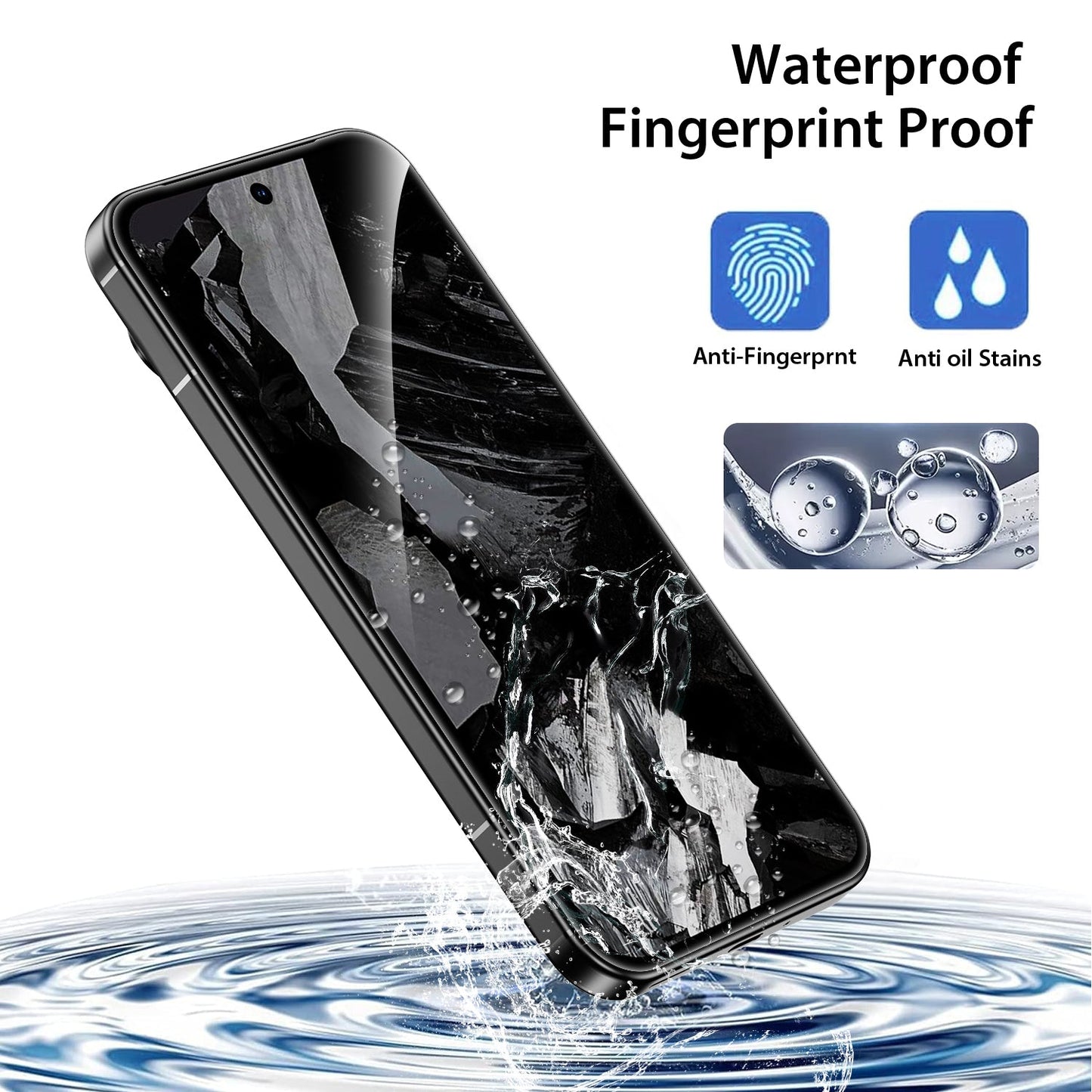 Tough On Google Pixel 9 Pro XL Tempered Glass Screen Protector