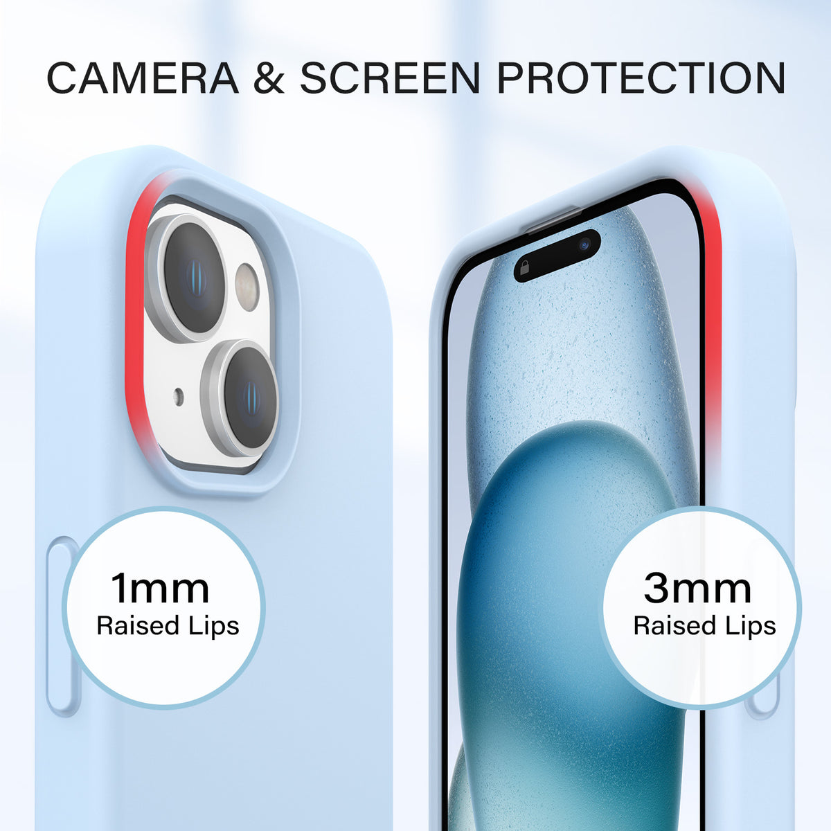 Tough On iPhone 16e / iPhone 15 Strong Liquid Silicone Case with Magsafe