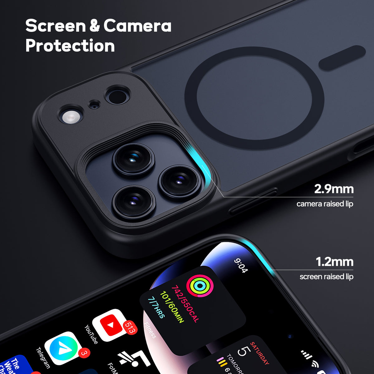Tough On Shockproof Case with MagSafe for iPhone