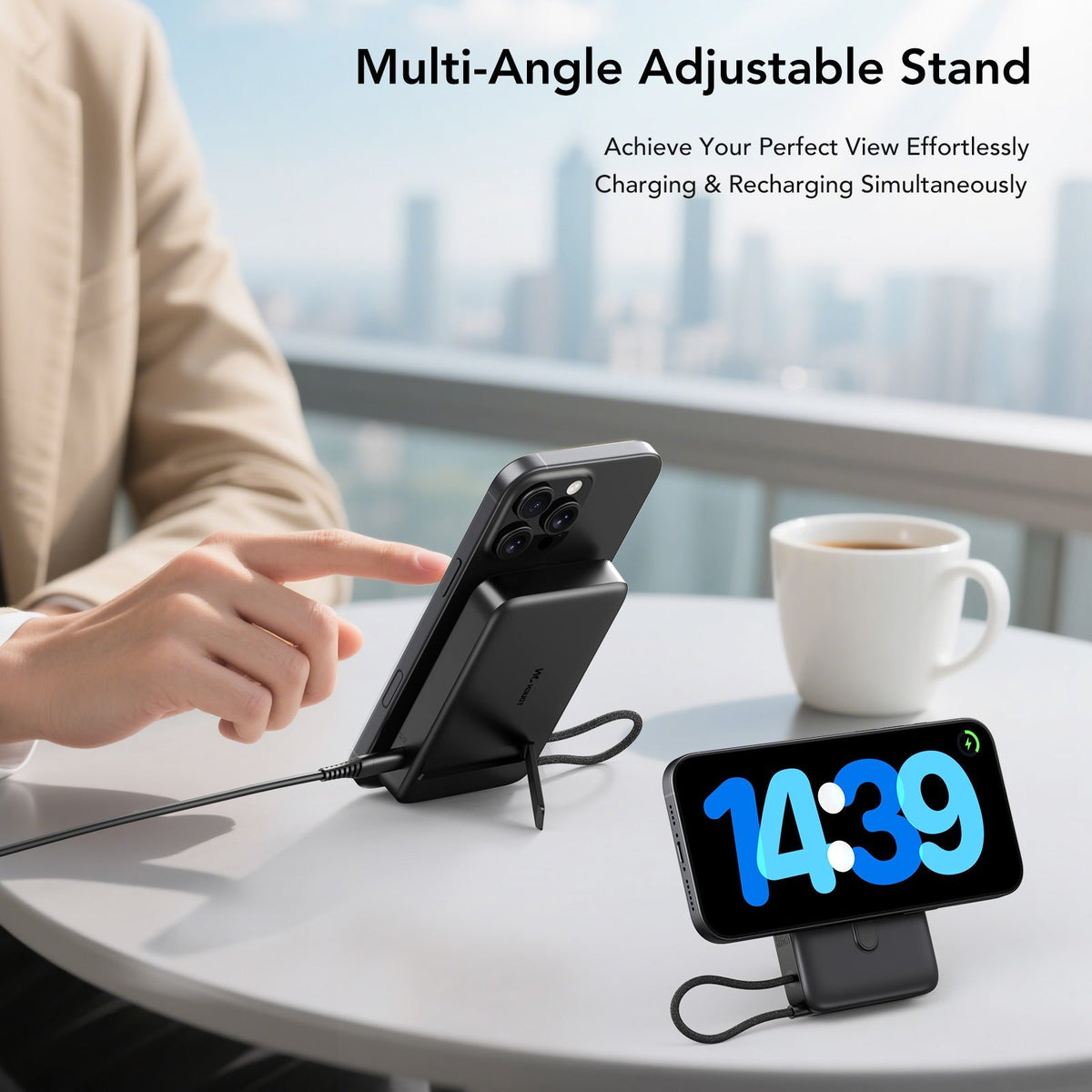 Tough On Qi2 10000mAh Power Bank and 5000mAh Ultra Slim Power Bank Bundle