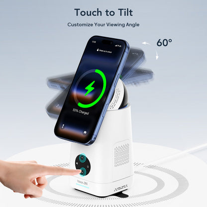 2 Pack Tough On MagMax Qi2 3-in-1 Wireless Charger